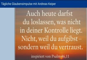 Tägliche Glaubensimpulse